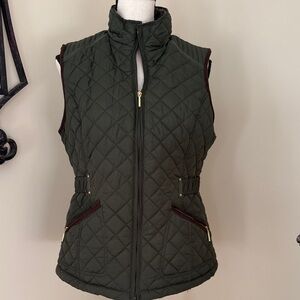 Weatherproof Olive Quilted Vest